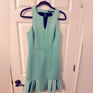 Tibi dress, Color blue turquoise, size 4.
